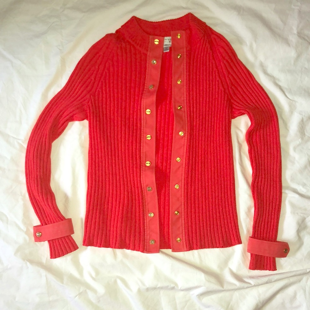 St John Sport by Marie Gray cardigan sz M